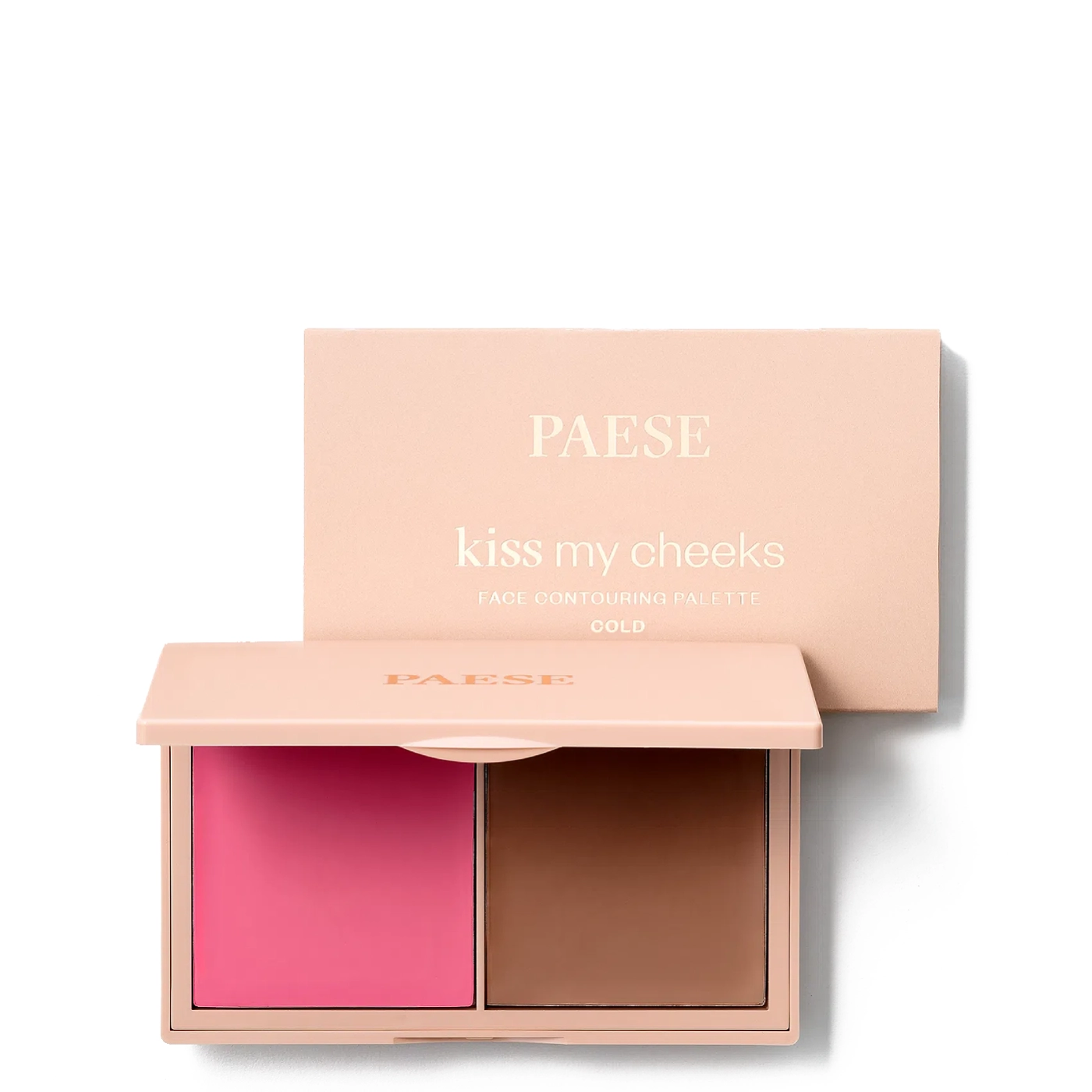 Paese KISS MY CHEEKS Paleta do konturowania twarzy Cold