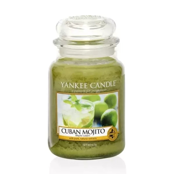 Yankee Candle ŚWIECA W SŁOIKU DUŻA Cuban Mojito