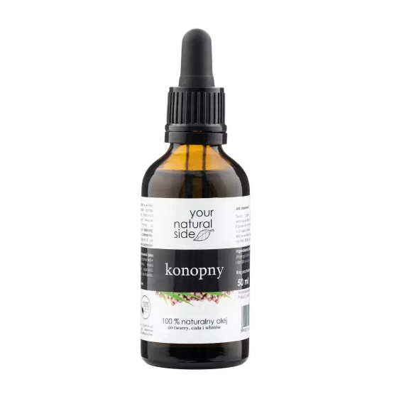 Your Natural Side Olej Nierafinowany KONOPNY 50ml