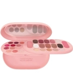 Pupa Milano Make My Day Plus Make-Up Palette - Paleta do makijażu twarzy, oczu i ust 003 Bright Rose 24,3 g