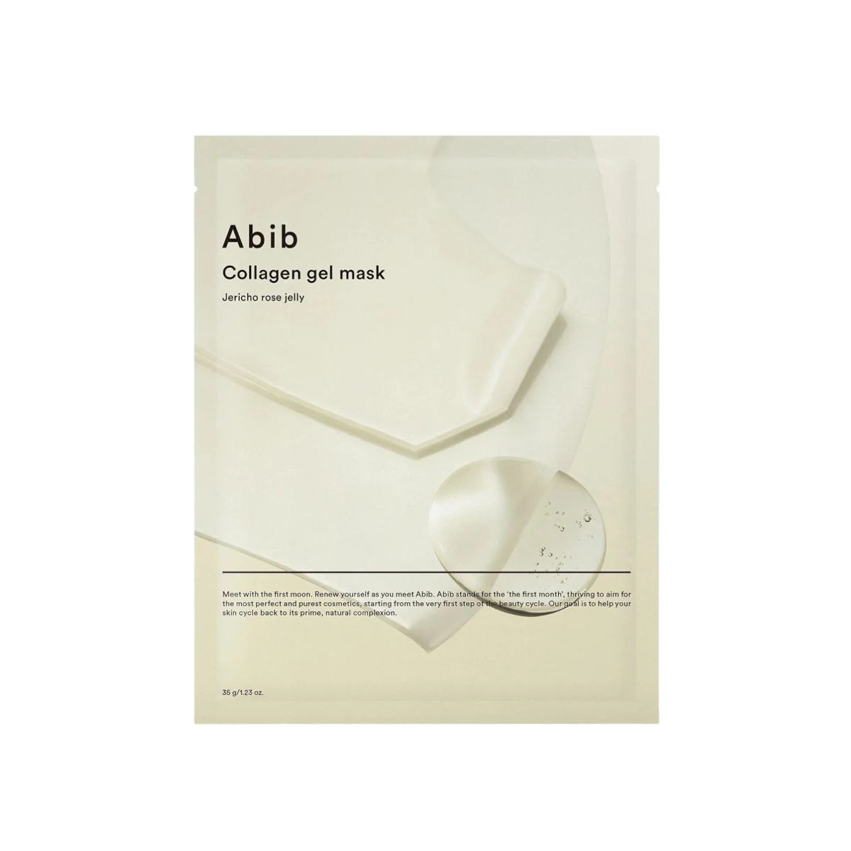 Abib - Collagen Gel Mask Jericho Rose Jelly - Kolagenowa Maseczka w Płachcie 35g