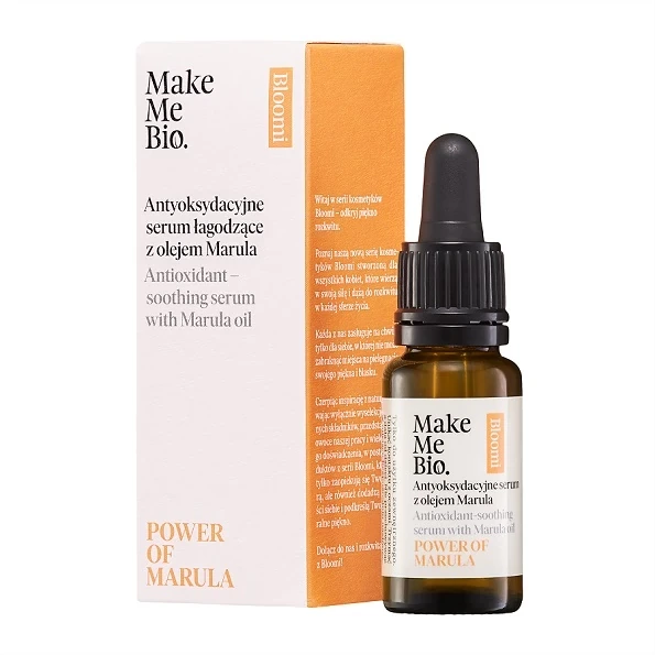 Make Me Bio POWER OF MARULA - Antyoksydacyjne serum łagodzące z olejem Marula 15ml