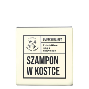 Cztery Szpaki szampon Detoksykujący do włosów w kostce 75 g