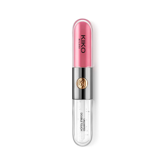 KIKO Milano Unlimited Double Touch dwuetapowa płynna pomadka do ust 119 Rhododendron Pink 6ml