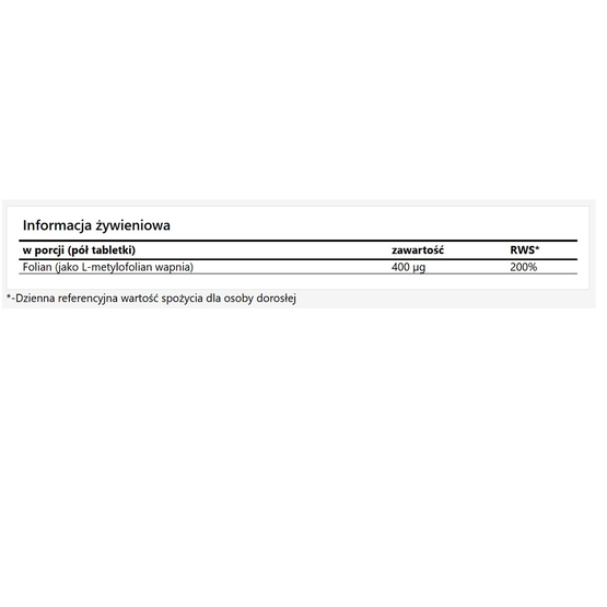 Apollo's Hegemony 5-MTHF Tabs suplement diety 60 tabletek