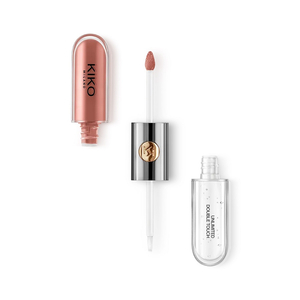 KIKO Milano Unlimited Double Touch dwuetapowa płynna pomadka do ust 103 Natural Rose 6ml