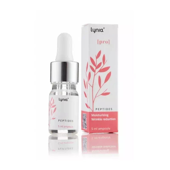 Lynia Pro Ampułka z peptydami przeciwzmarszczkowa i nawilżająca 5ml