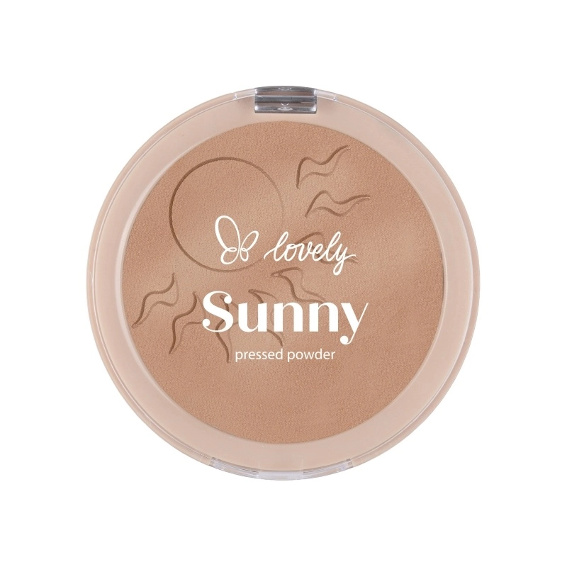 Lovely Sunny Powder słoneczny puder do twarzy i ciała Velour Matt 16g