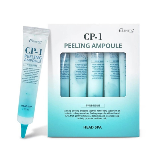 CP-1 Esthetic House Peeling Ampoule - Serum peelingujące do skóry głowy 5szt.x20 ml