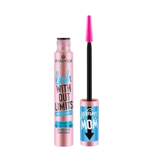 essence LASH WITHOUT LIMITS WATERPROOF EXTREME LENGTHENING & VOLUME MASCARA 03 Black Waterproof Wodoodporna maskara efekt długich i gęstych rzęs  13ml