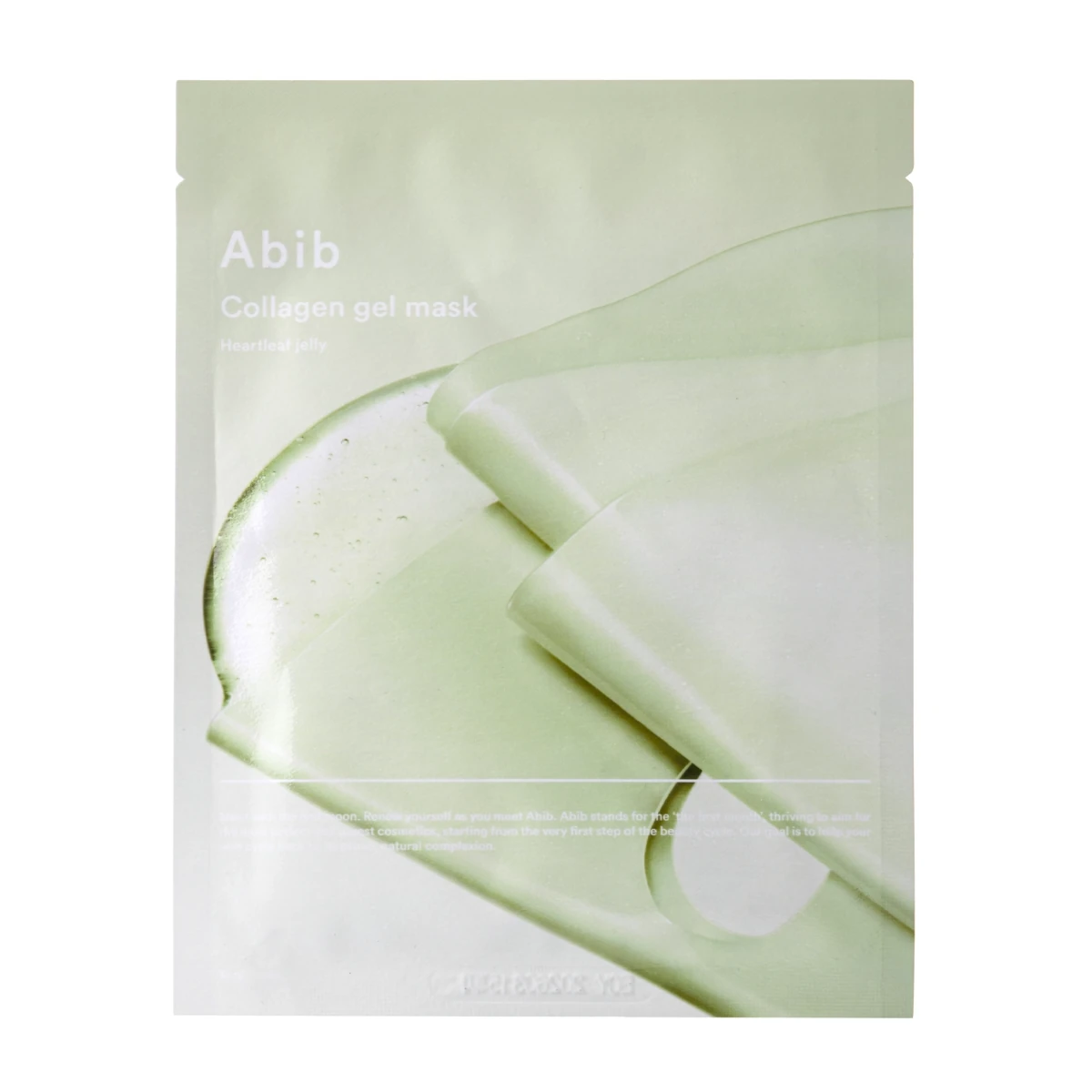 Abib Collagen Gel Mask Heartleaf Jelly - Kolagenowa Maska w Płachcie 35g