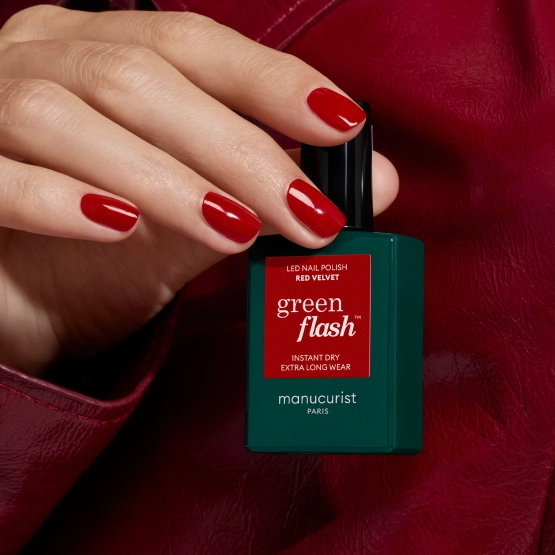 Manucurist Green Flash Red velvet 15ml