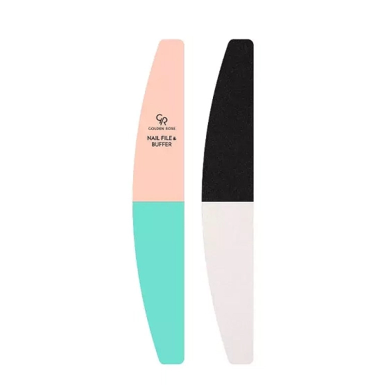 Golden Rose Nail File & Buffer – Pilnik i polerka do paznokci w jednym