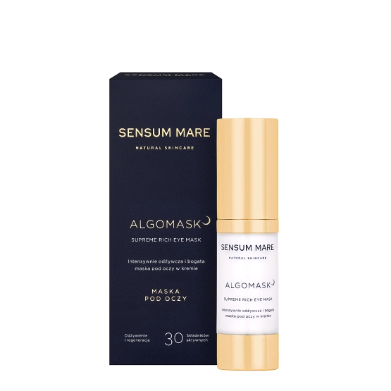 Sensum Mare ALGOMASK Supreme Rich Eye Mask Intensywnie odżywcza i bogata maska pod oczy w kremie 15ml