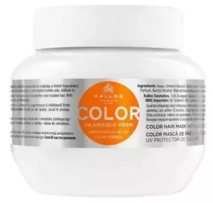 KALLOS KJMN Maska Color do włosów farbowanych. 275ml