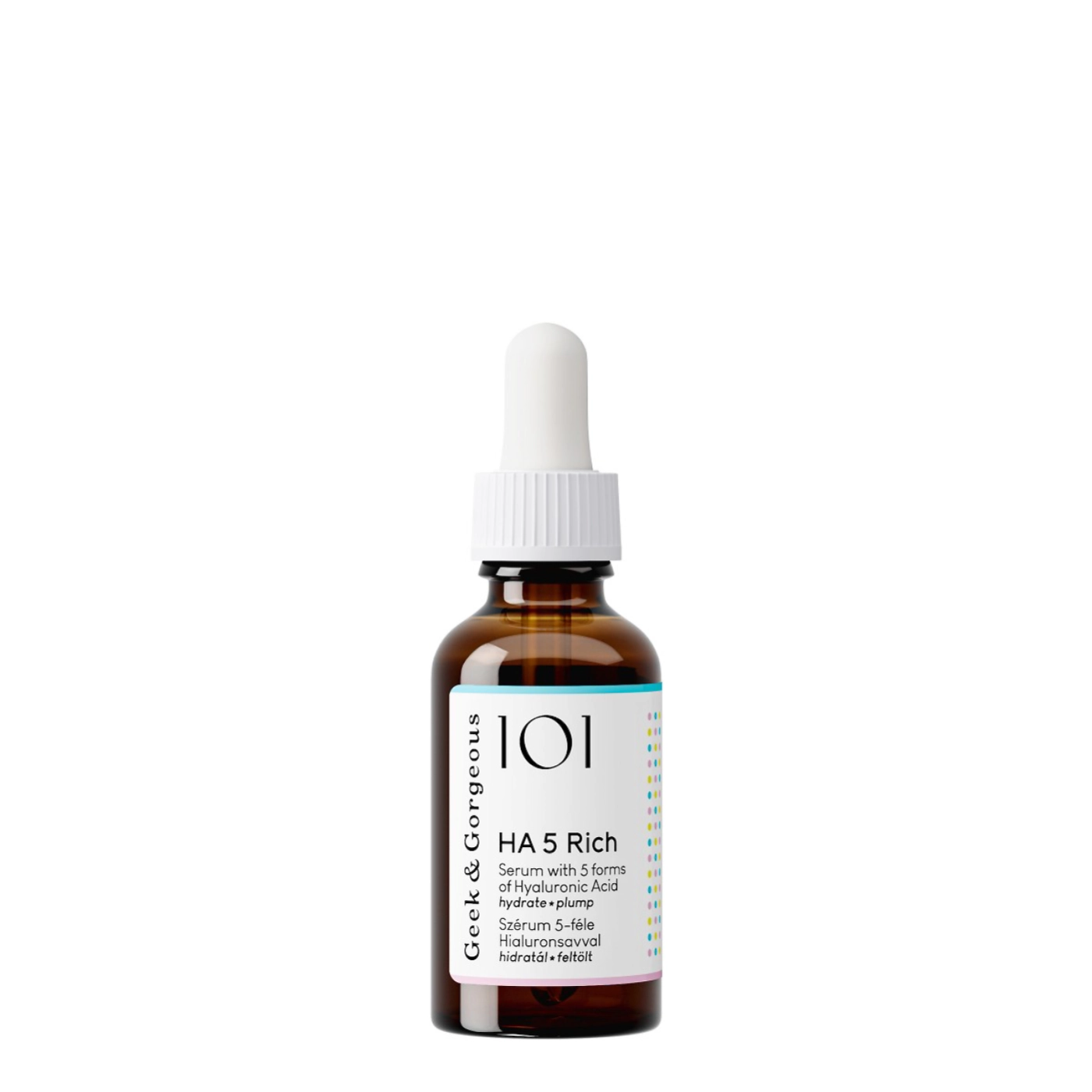 Geek&Gorgeous HA 5 Rich serum z kwasem hialuronowym 30ml