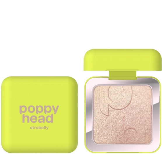 POPPY HEAD Strobelly Baked Highlighter - Wypiekany rozświetlacz do twarzy 01 Bubbelle