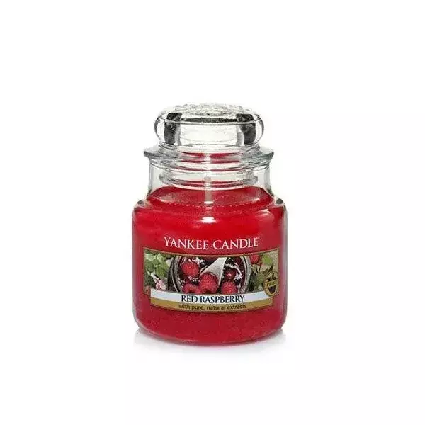 Yankee Candle ŚWIECA W SŁOIKU MAŁA Red Raspberry