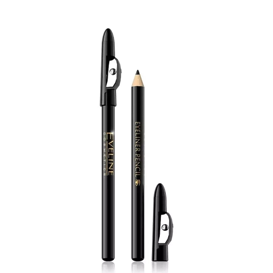 Eveline Cosmetics Eyeliner Pencil kredka do oczu krótka Black