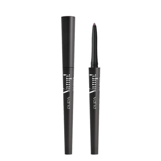 Pupa Milano VAMP! Eye Pencil 2 in 1 Pencil Eyeliner and Kajal - Wodoodporna kredka do oczu 2 w 1: eyeliner i kajal Ambitious Plum 0,35 g