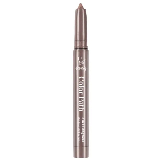 Lovely Color Path 2 in 1 Longwear Shadow Stick & Liner automatyczna kredka i cień do powiek 04