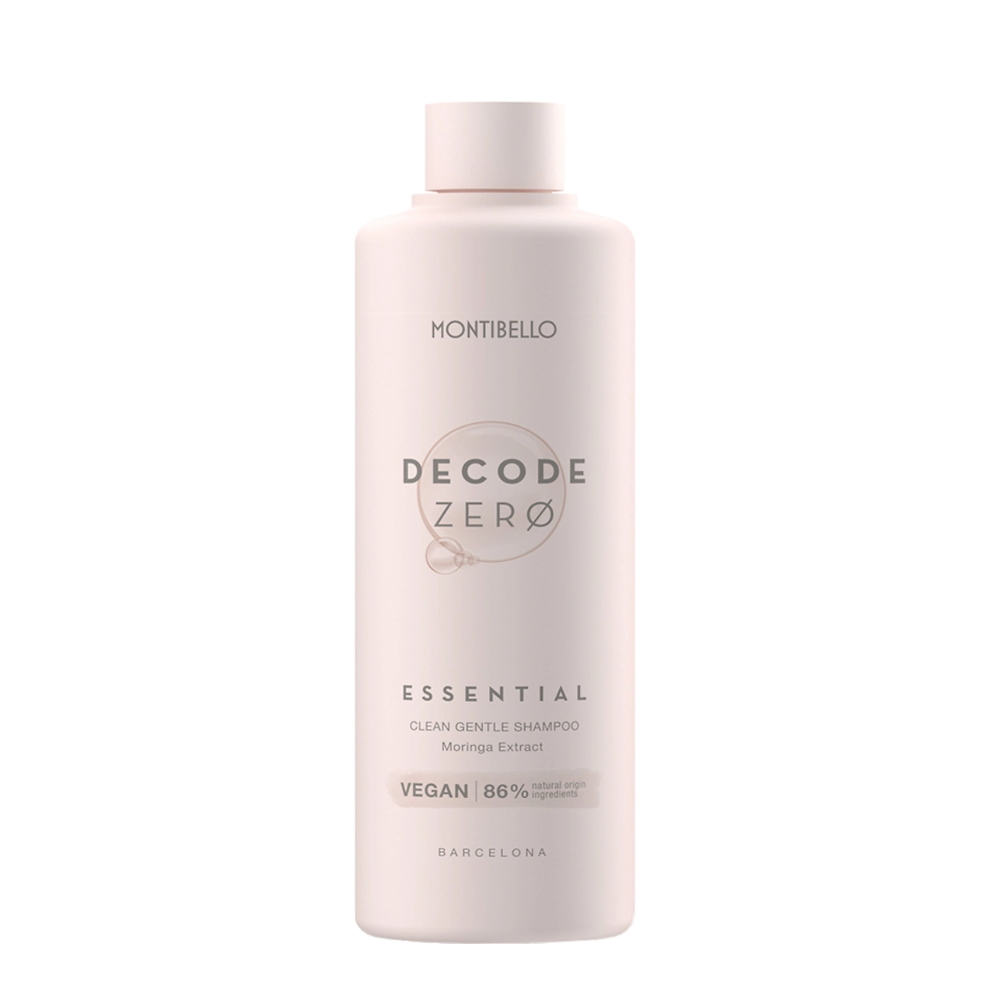 MONTIBELLO Decode Zero Essential Clean Gentle Shampoo - Delikatny szampon do mycia włosów 300 ml