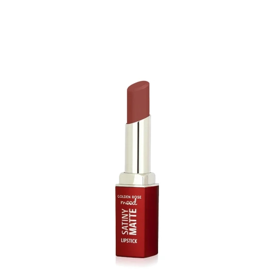 Golden Rose Mood Matowa pomadka do ust Satiny nr 05 Burnt Blush