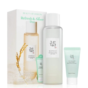 Beauty of Joseon Refresh & Glow Duo - Zestaw upominkowy Rice Milk toner + MINI Green Plum Cleanser