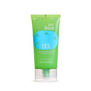 OUTLET ORJENA Overnight Mask Całonocna Maska na twarz Cica Relief Dream 100 ml - Data ważności 24.01.2027