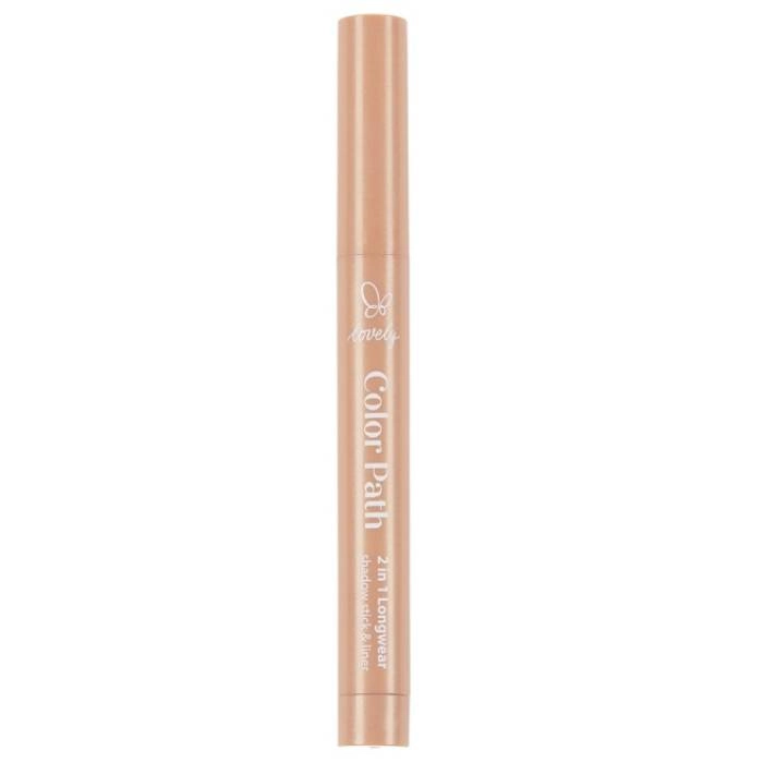 Lovely Color Path 2 in 1 Longwear Shadow Stick & Liner automatyczna kredka i cień do powiek 01
