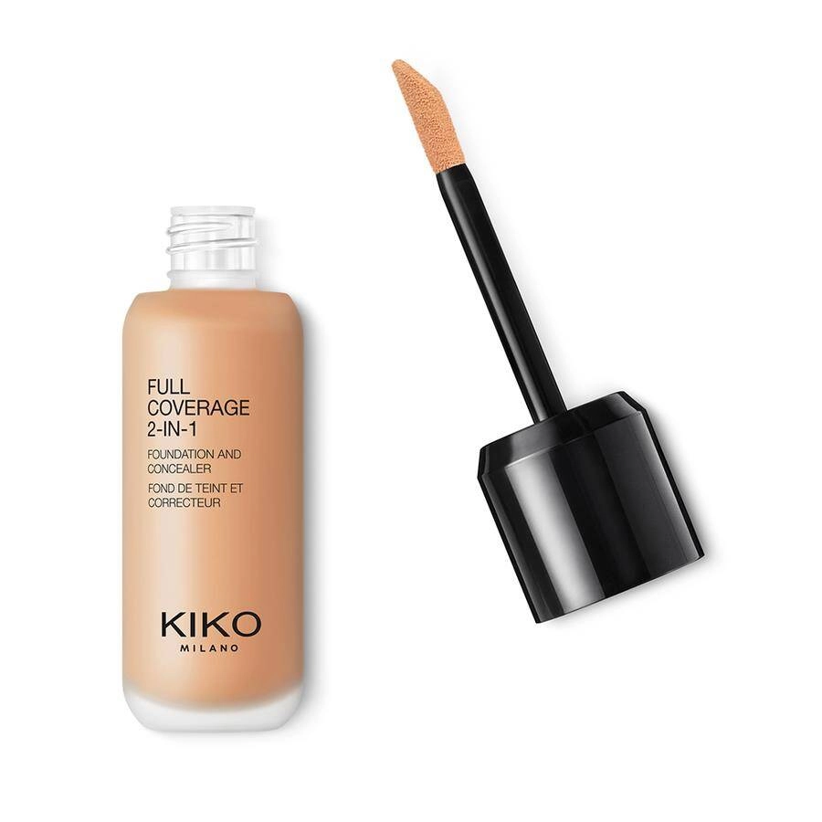 KIKO Milano Full Coverage 2-In-1 Foundation & Concealer mocno kryjący podkład i korektor 2 w 1 Warm Beige 60 25ml