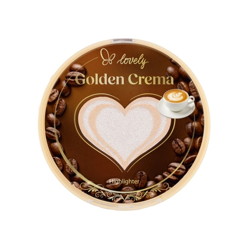 Lovely Golden Crema Highlighter rozświetlacz do twarzy 6g