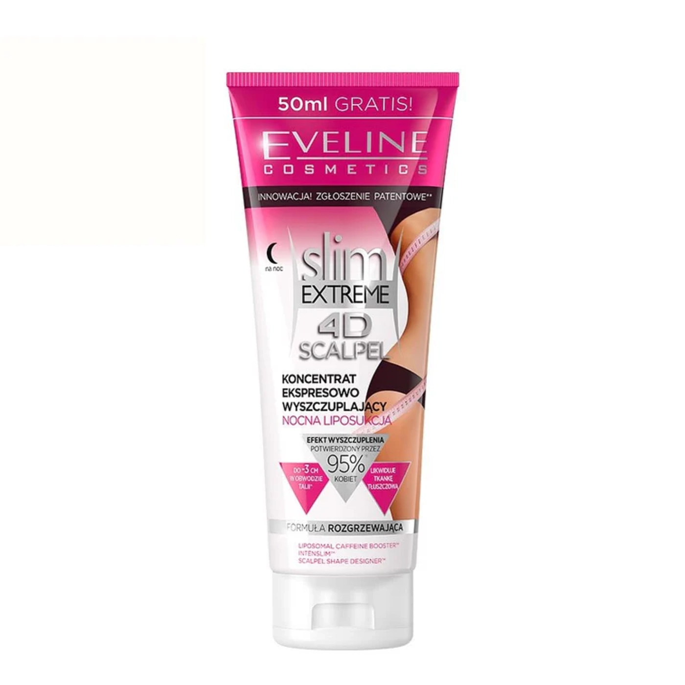 Eveline Cosmetics Slim Extreme 4D Nocny koncentrat ekspresowo wyszczuplający 250ml
