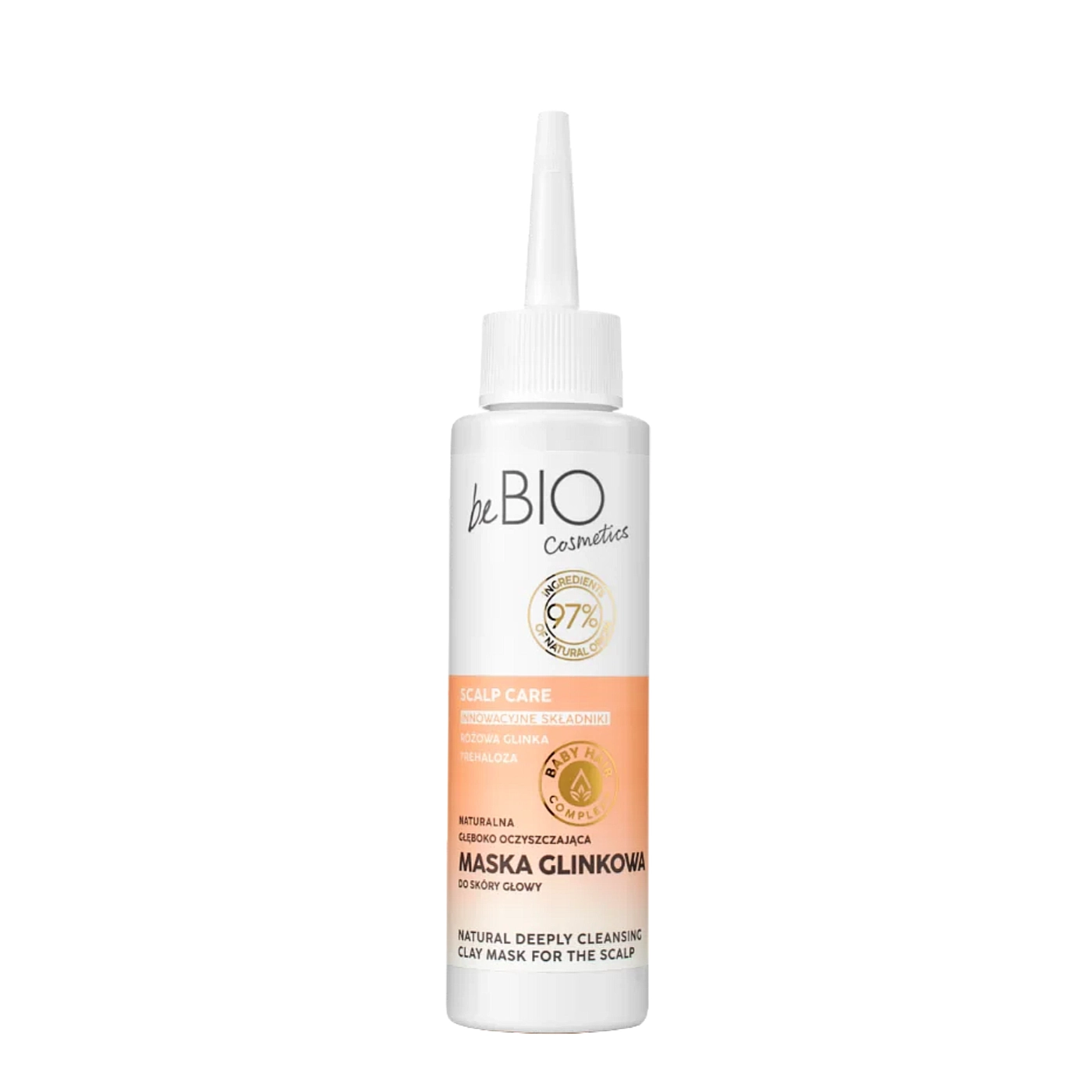 beBIO maska glinkowa Scalp Care 100ml