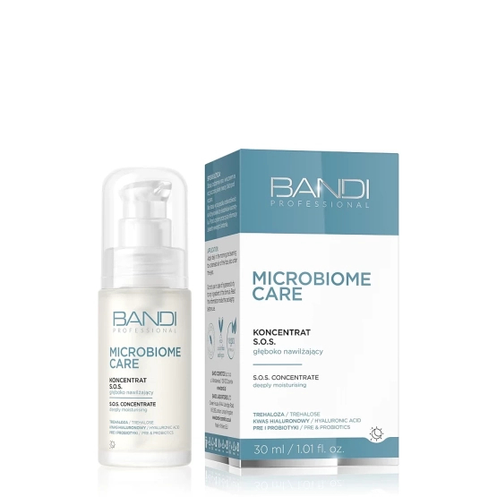 Bandi Professional Microbiome Care Koncentrat S.O.S głęboko nawilżający 30ml