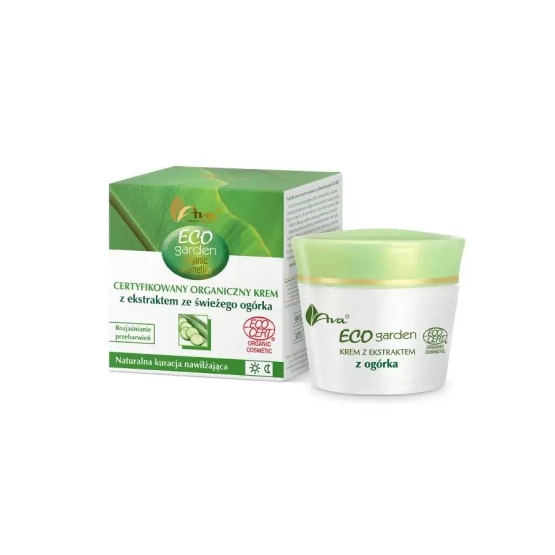 AVA ECO GARDEN Krem do twarzy z ekstraktem ze świeżego ogórka 50 ml