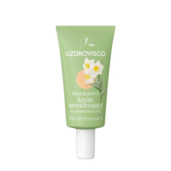 UZDROVISCO Bezolejowy krem nawadniający na promienną cerę 50ml