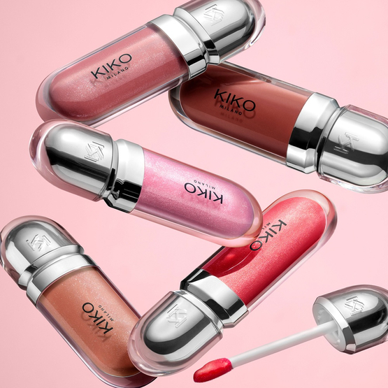 KIKO Milano 3D Hydra Lipgloss zmiękczający błyszczyk do ust z efektem 3D 22 Sparkling Red Garnet 6.5ml