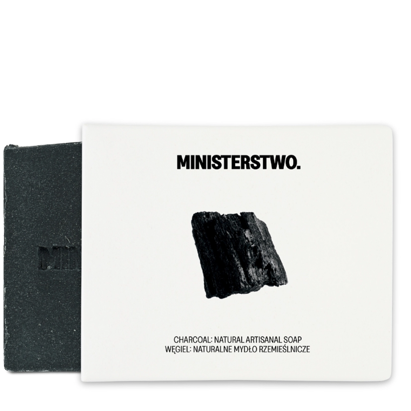 Ministerstwo Dobrego Mydła Mydło do ciała WĘGIEL 100g