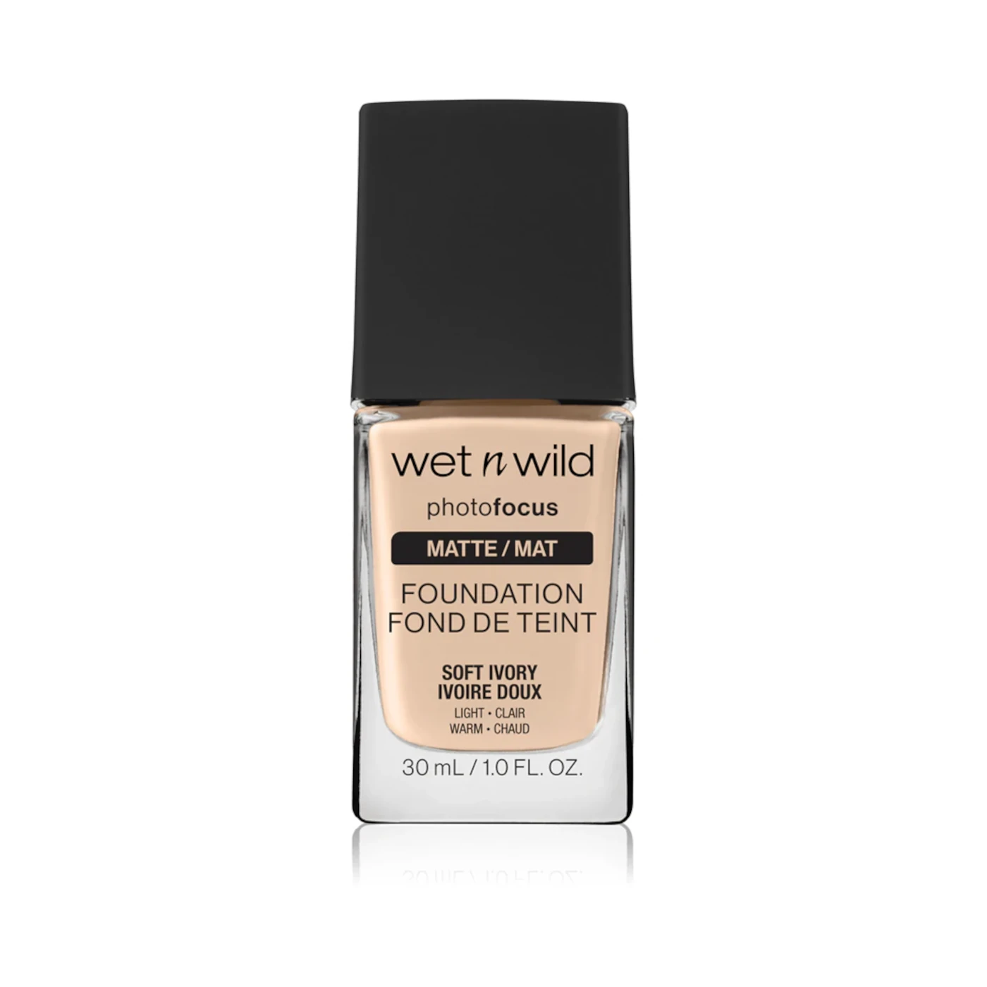 Wet n Wild Photo Focus Foundation matujący podkład do twarzy Soft Ivory 30ml
