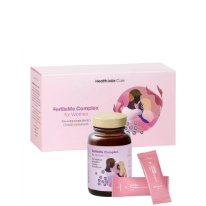 OUTLET Health Labs Care FertileMe Complex for Women 30 kapsułek + 30 saszetek - Data ważności 2026-12-31