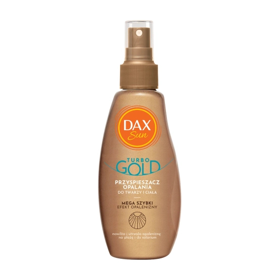 DAX Sun Przyspieszacz opalania do twarzy i ciała - turbo gold 200ml