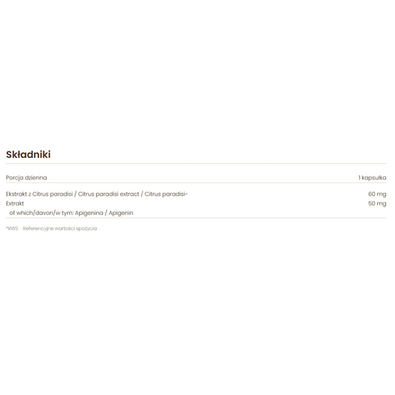 Doctor Life Apigenin 50mg suplement diety 90 kapsułek