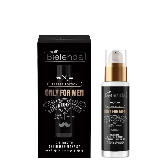 Bielenda Only for Men Barber Edition żel-booster nawilżająco-energetyzujący 30 ml0ml