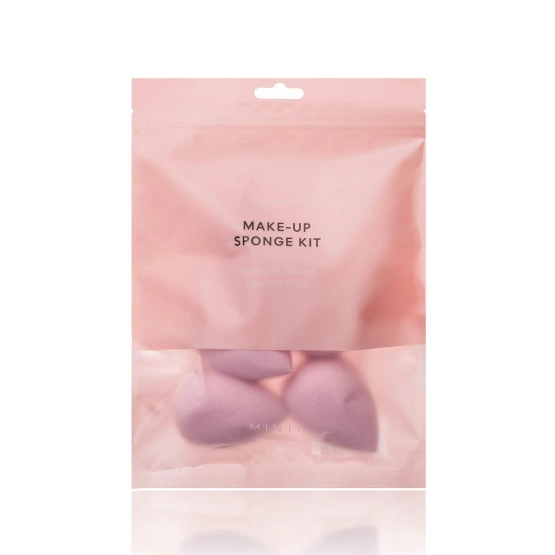 MINTI Collection Super Soft Sponge Set Zestaw gąbek do makijażu Light Pink 5 sztuk