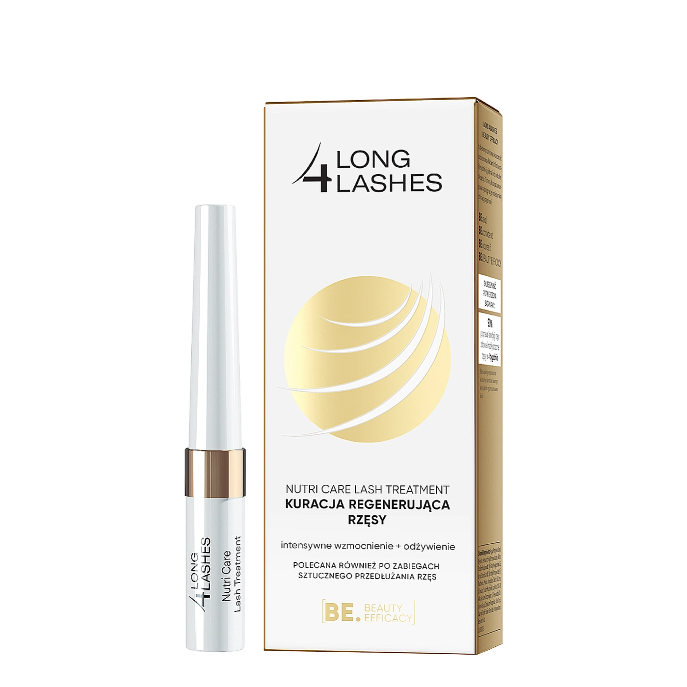 Long4lashes Nutri Care Lash Treatment Kuracja regenerująca rzęsy 3 ml