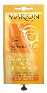 Marion 60 sekundowa maseczka do włosów z olejkiem arganowym 15ml