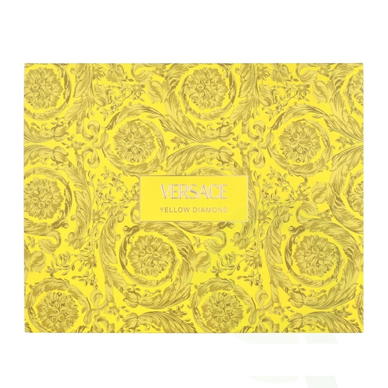 Versace Yellow Diamond zestaw woda toaletowa spray 50ml + balsam do ciała 50ml + żel pod prysznic 50ml