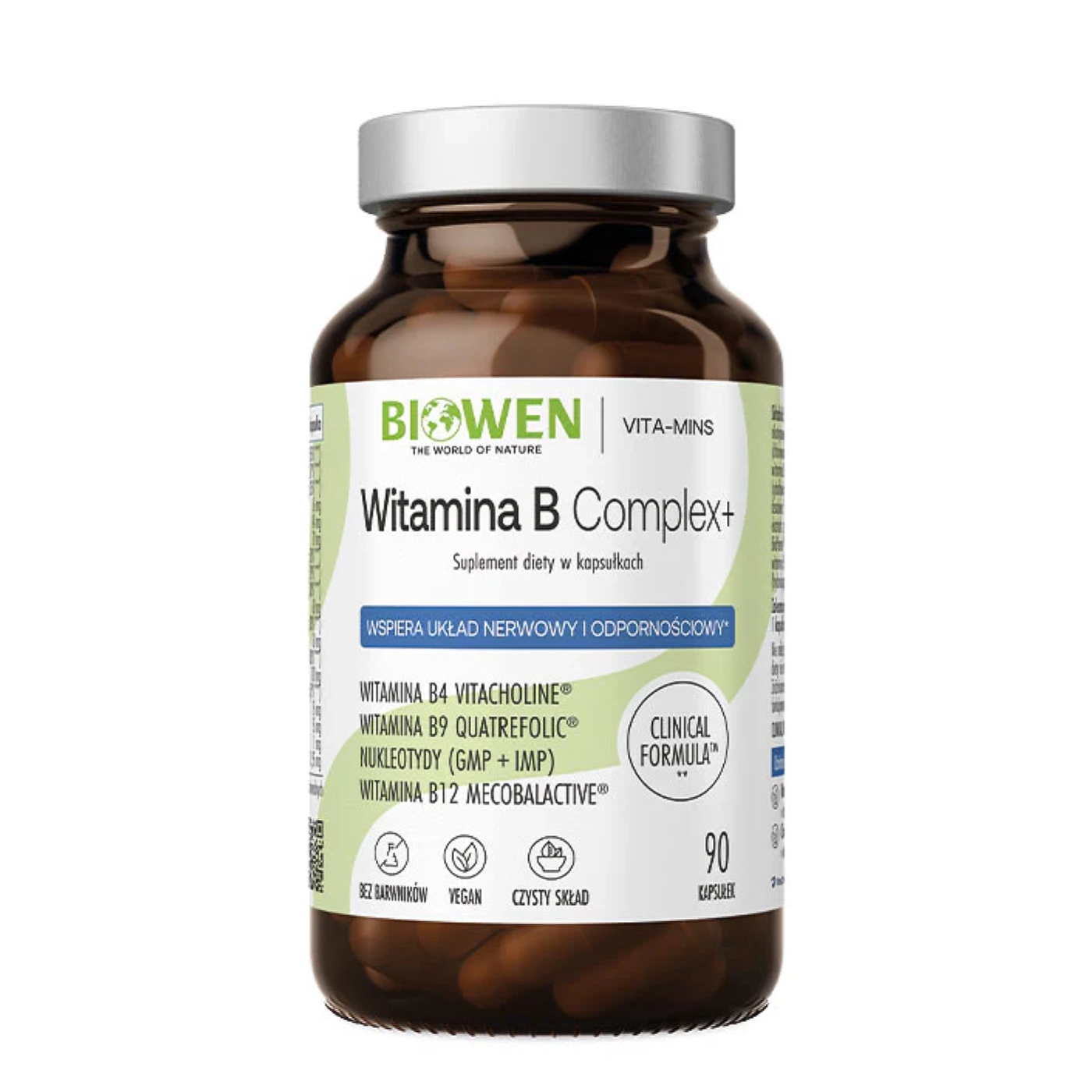 BIOWEN Witamina B-Complex+ 90 kapsułek