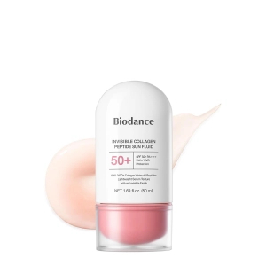 Biodance Invisible Collagen Peptide Sun Fluid SPF50 PA++++ - ultralekki fluid przeciwsłoneczny z filtrem SPF50 i peptydami kolagenowymi 50ml